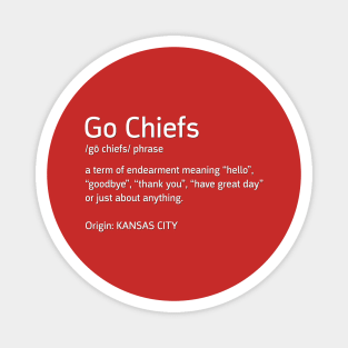 Go-Chiefs Magnet